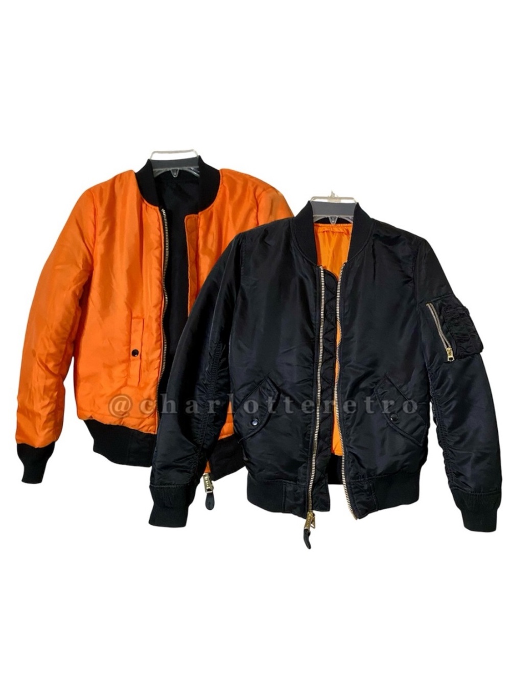 Alpha Industries • MA-1 Flight Bomber Jacket • Reversible